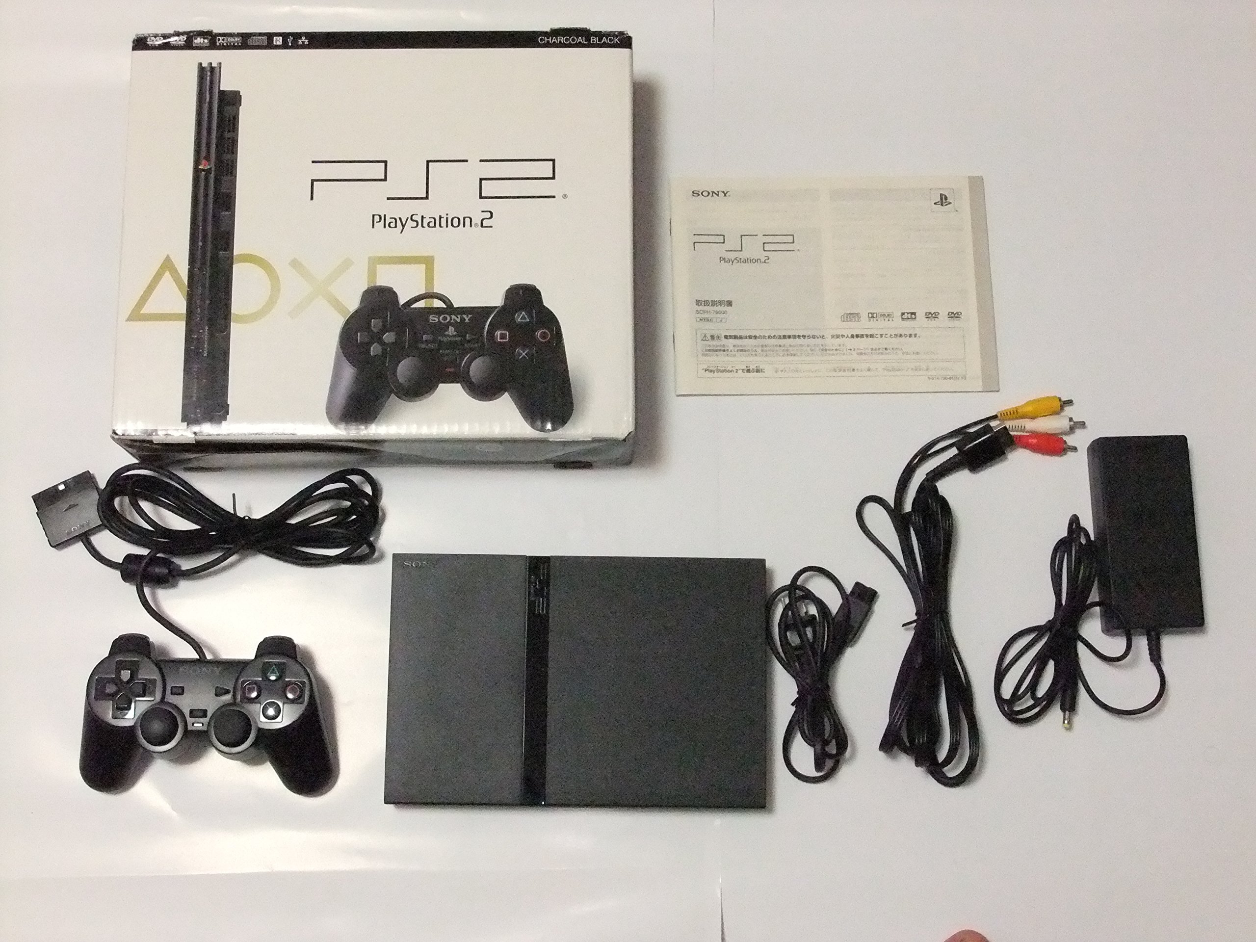 Amazon.com: Playstation 2 (SCPH-79000) Charcoal Black Console