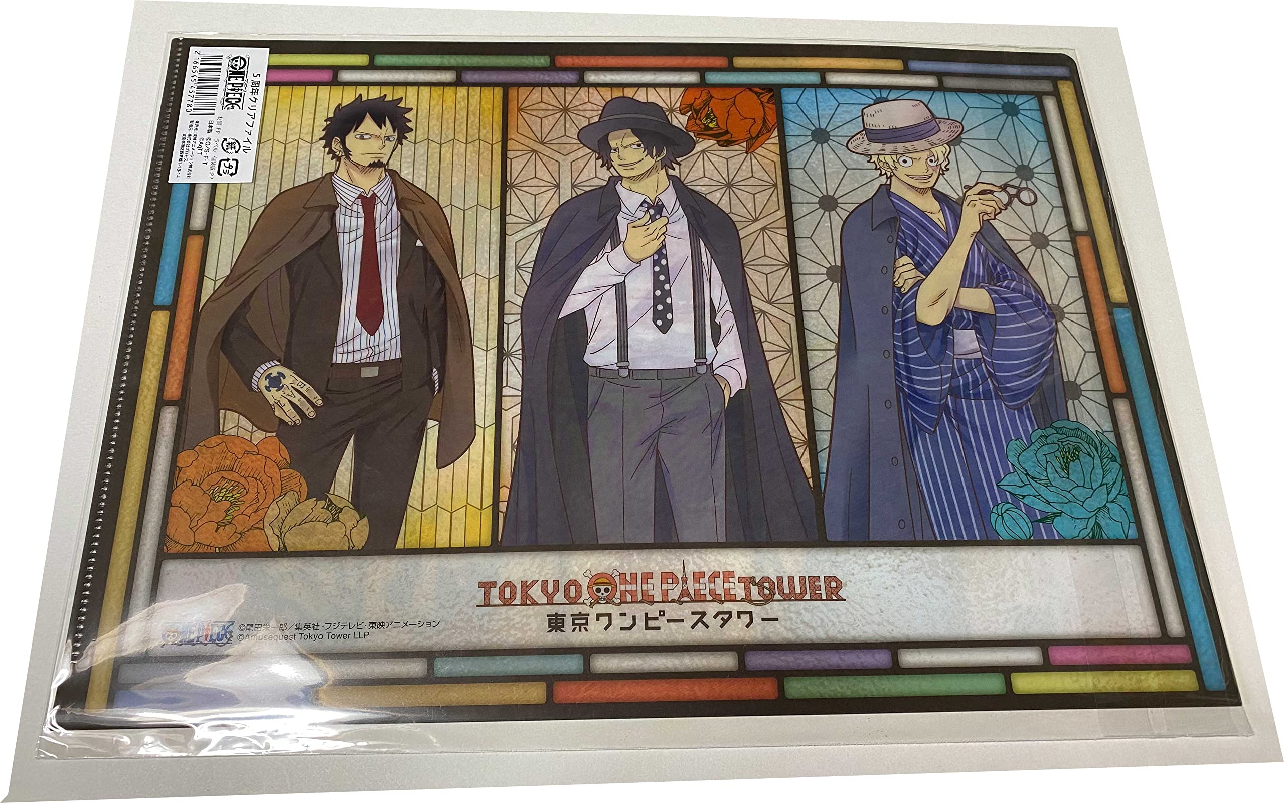 ONEPIECE クリアファイル 東京ワンピースタワー限定 アニメ20周年