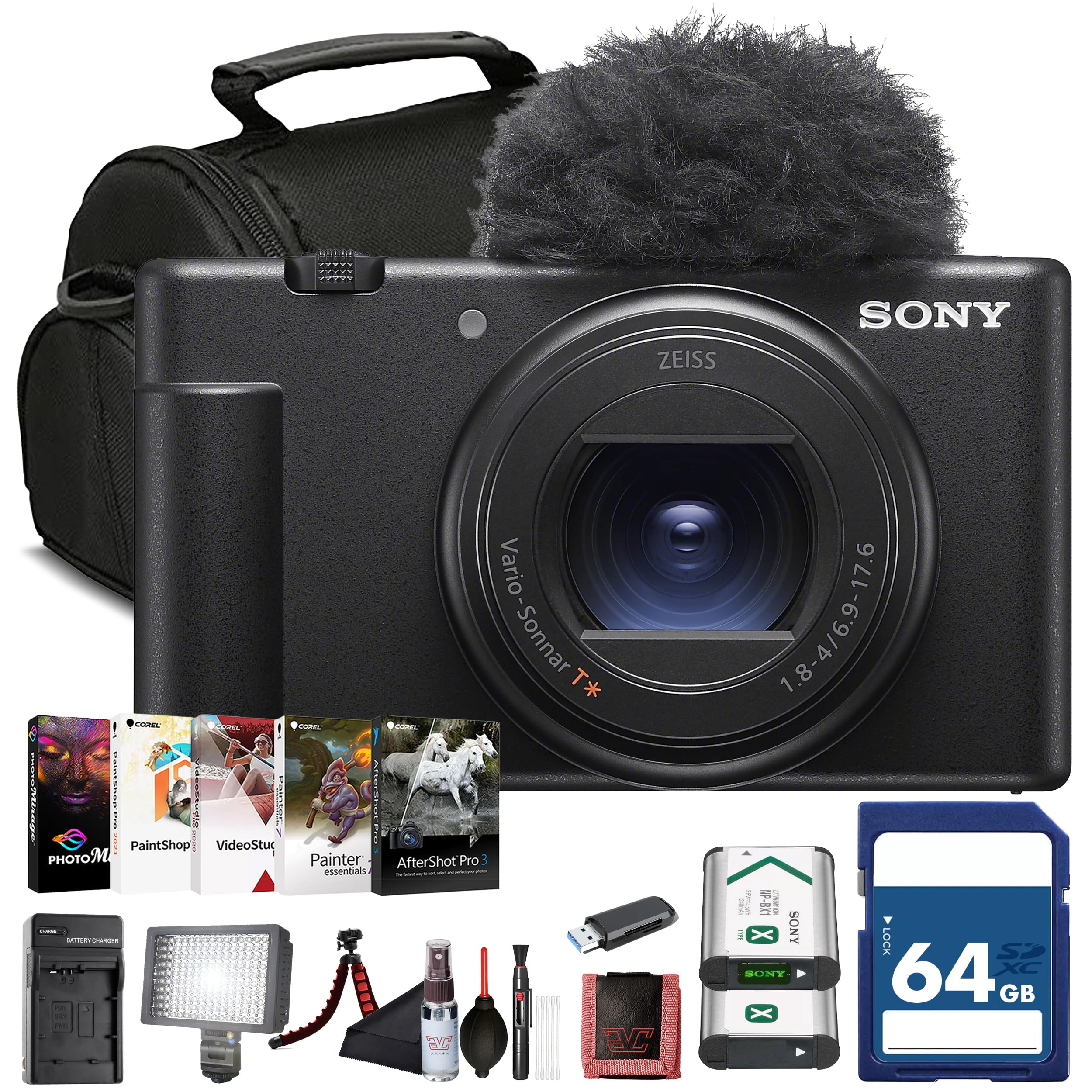 Amazon.com : Sony ZV-1 II Compact Vlogging Camera (ILCZV-1M2/B