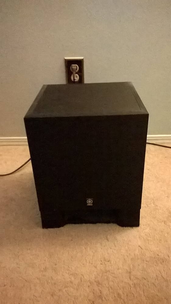 Amazon.co.jp: YAMAHA サブウーファー(1本) YST-SW010B : 家電＆カメラ