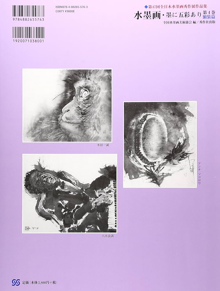 Amazon.co.jp: 水墨画・墨に五彩あり 第4巻 額装篇: 第47回全日本