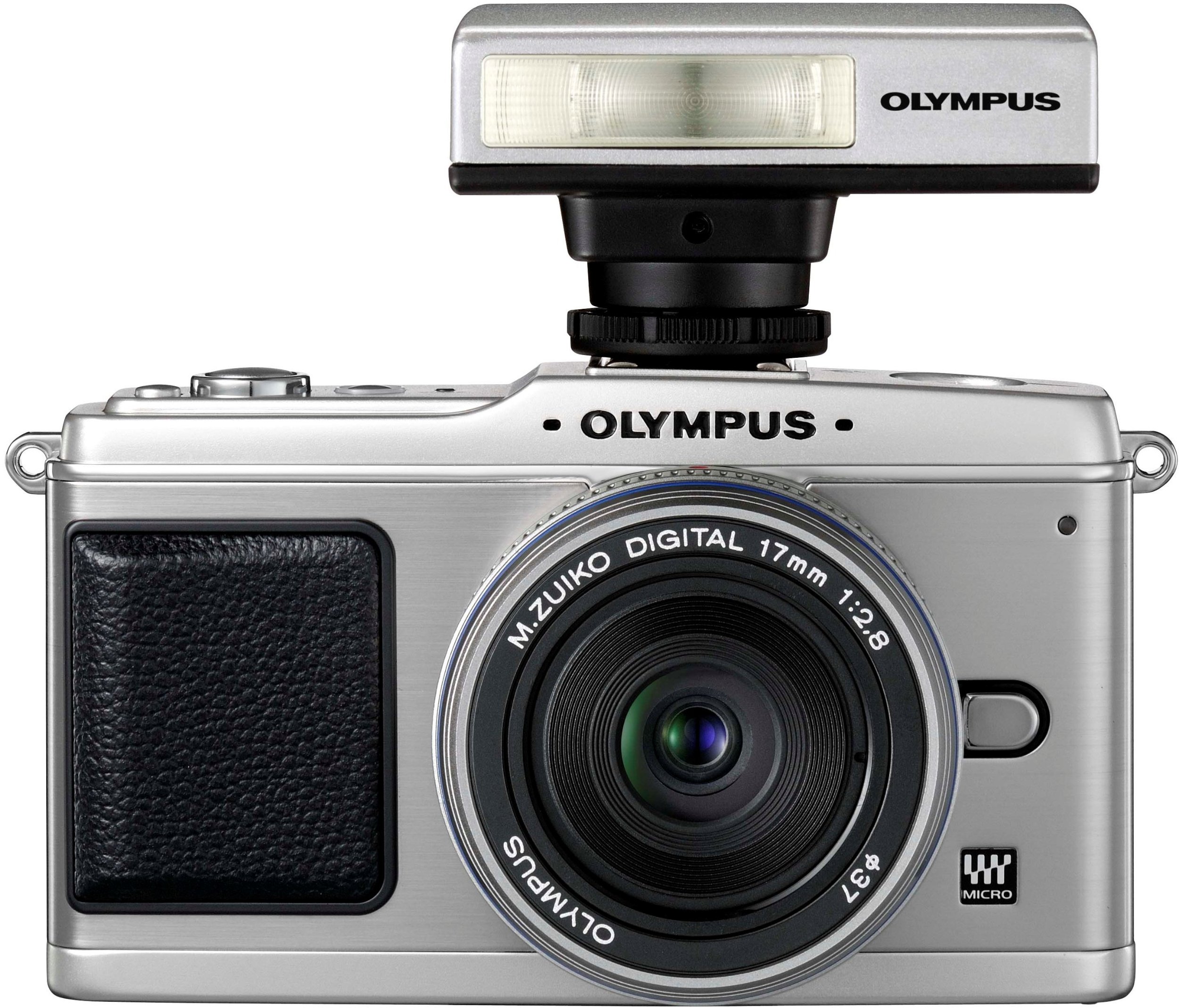 Amazon | OLYMPUS ミラーレス一眼 E-P1 パンケーキキット シルバー E