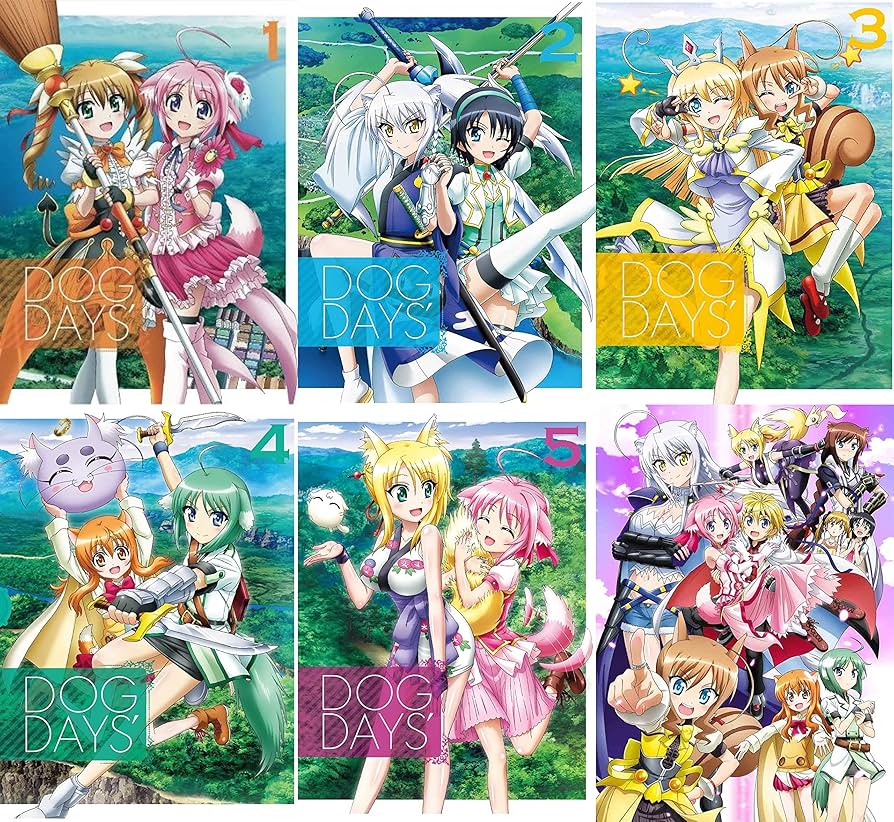 Amazon.co.jp: DOG DAYS´ (完全生産限定版) 全6巻セット [マーケット