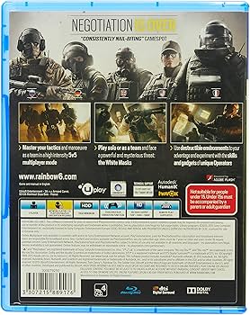Amazon.com: Tom Clancy's Rainbow Six Siege PS4 Playstation 4