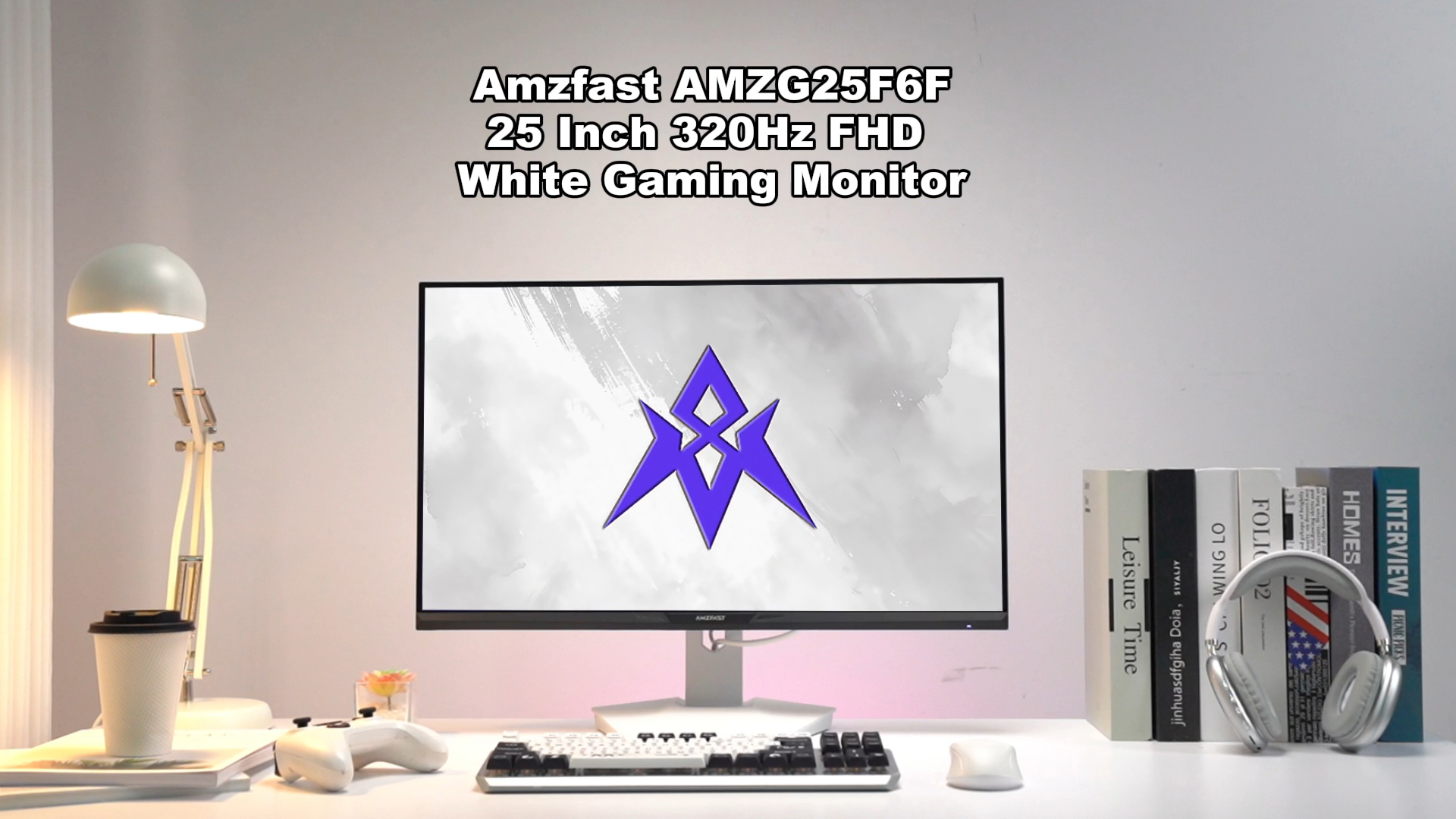 Amazon.com: Amzfast 25 Inch White Gaming Monitor 320Hz/300Hz/240Hz