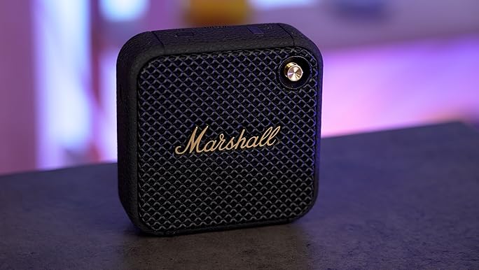 Amazon.com: Marshall Willen Portable Bluetooth Speaker - Black