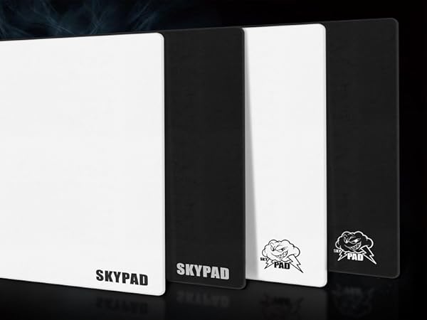 Amazon.com: SkyPAD Glass 3.0 XL Gaming Mouse Pad with Cloud Logo