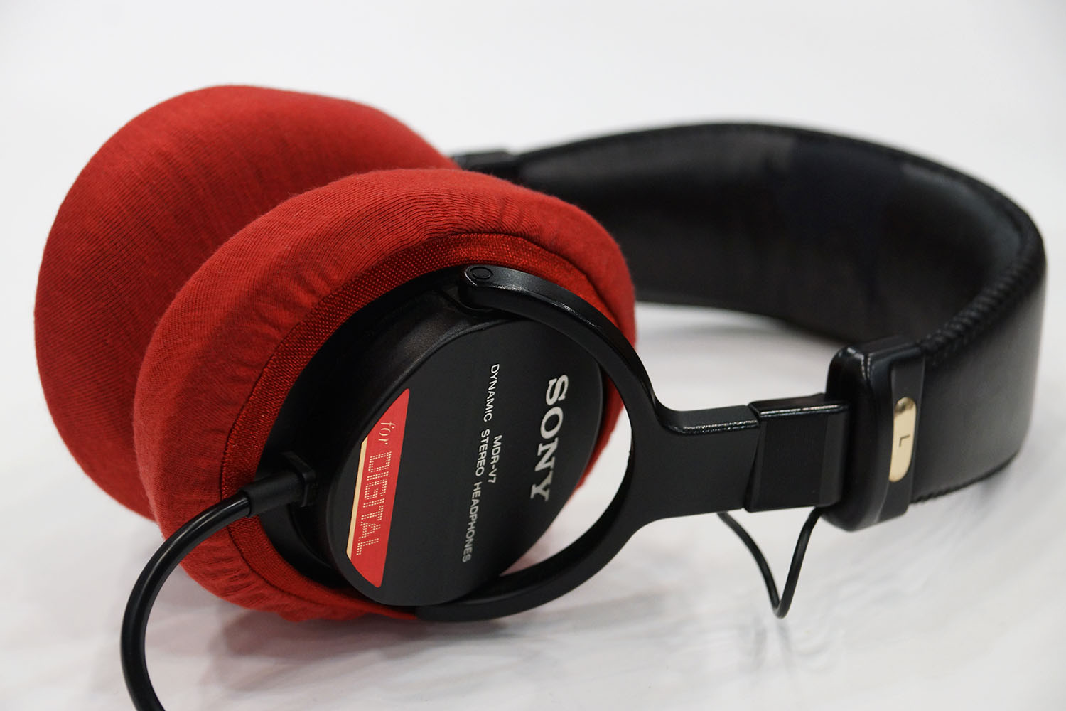 SONY MDR-V7のイヤーパッドを修理する場合：スーパーストレッチ