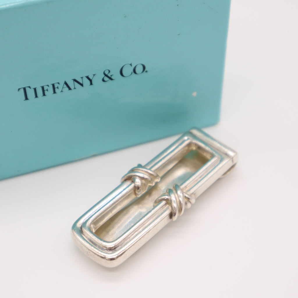 TIFFANY&Co ティファニー マネークリップ シグネチャー シルバー 925