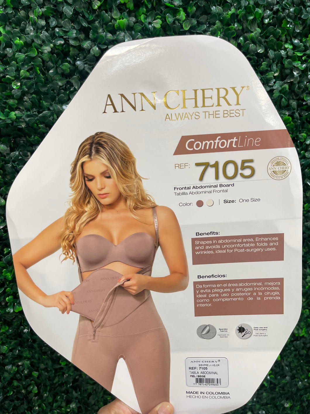 Tabla frontal abdominal para después de lipo – Fajas Miriams Fashion