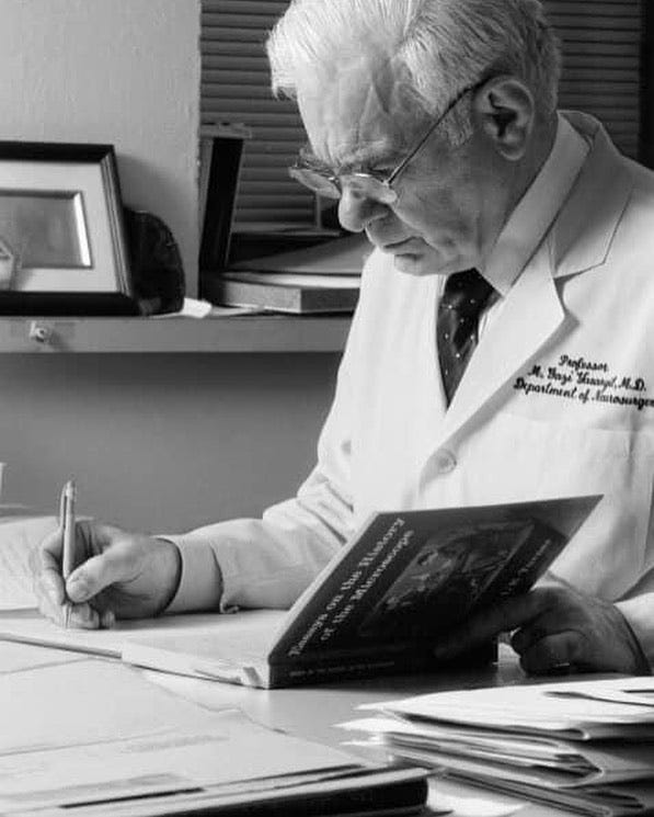 Professor Yasargil is internationally known as one of the pioneers