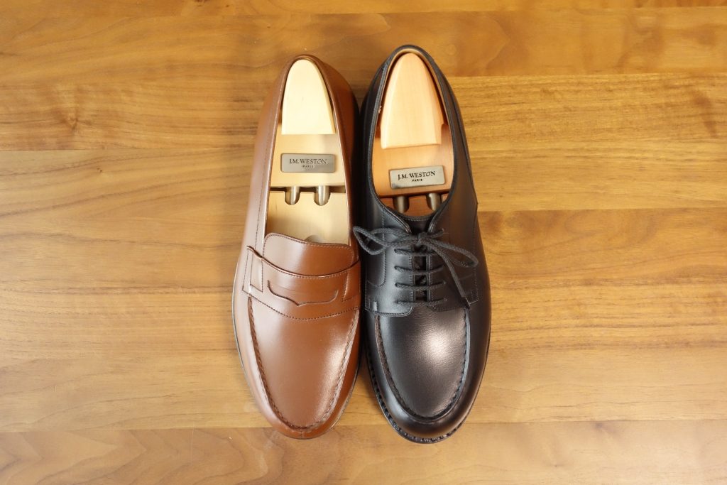J.M.WESTON シグニチャーローファー180を3つのウィズ・サイズ選びで