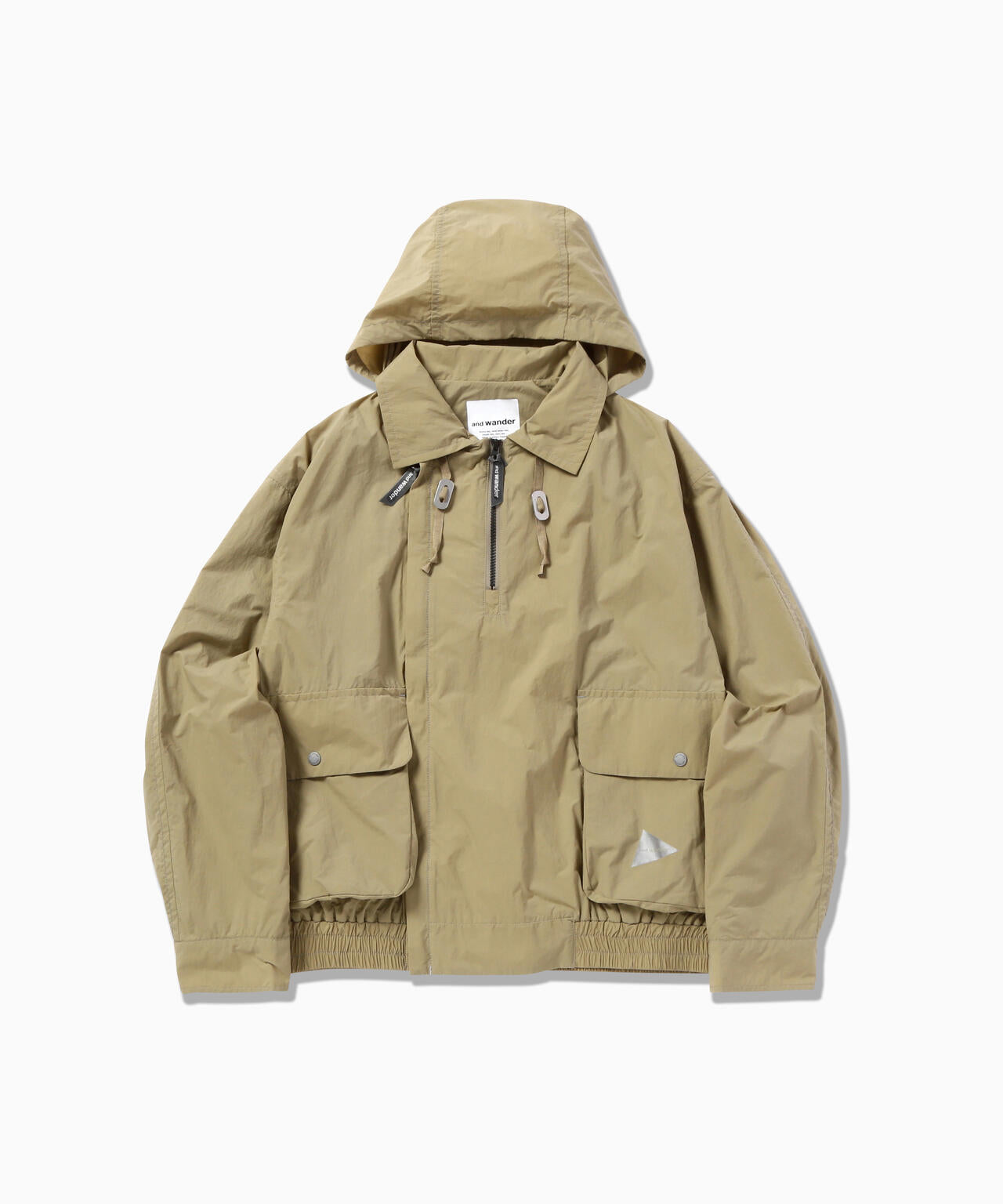 water repellent light jacket 2 | and wander（アンドワンダー