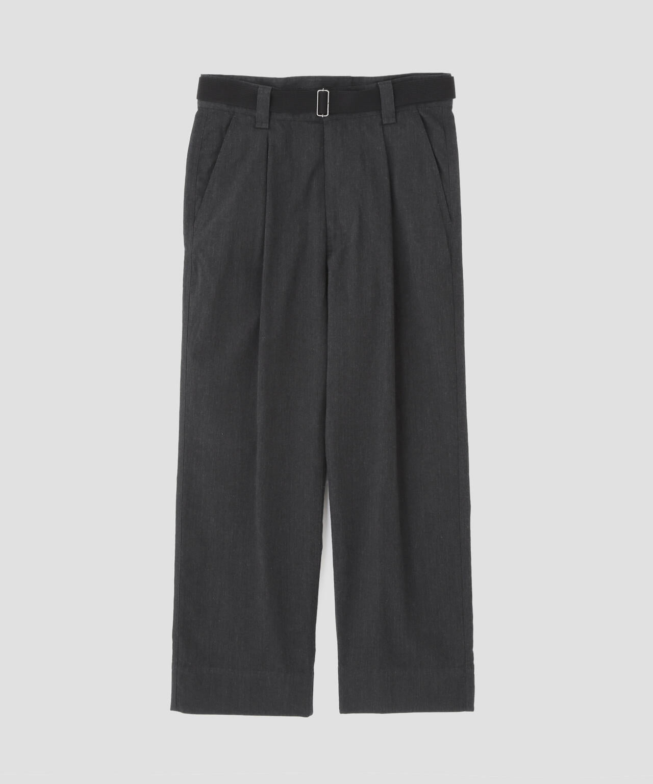 WOOL COTTON TWILL TROUSERS | MARGARET HOWELL（マーガレット