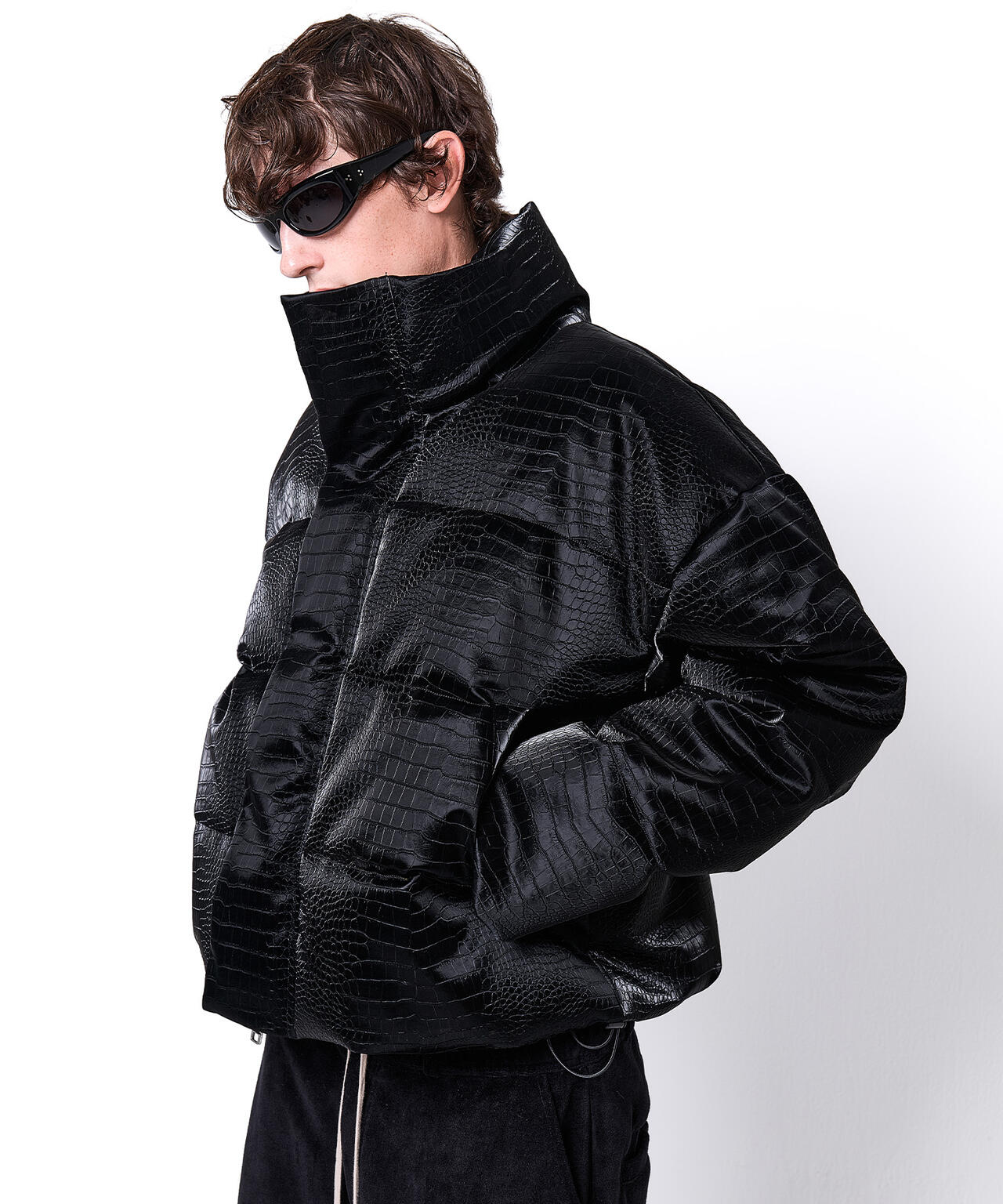 DankeSchon/ダンケシェーン/PU SHORT BLOUSON CROCODILE | L.H.P