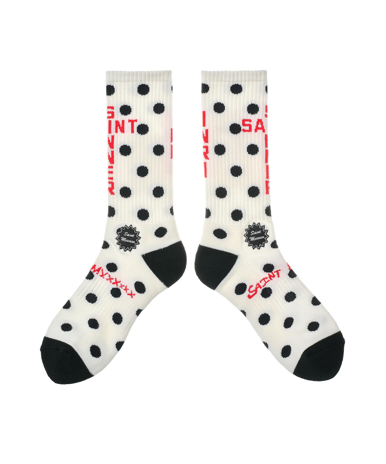 SAINT MICHAEL/セントマイケル/SOCKS/DOT/WHITE | ROYAL FLASH