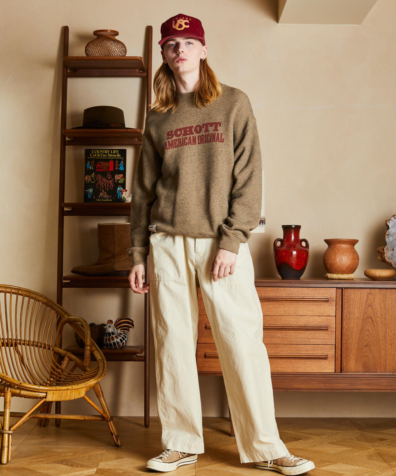 SALT AND PEPPER SWEAT AMERICAN ORIGINAL/ソルト＆ペッパー