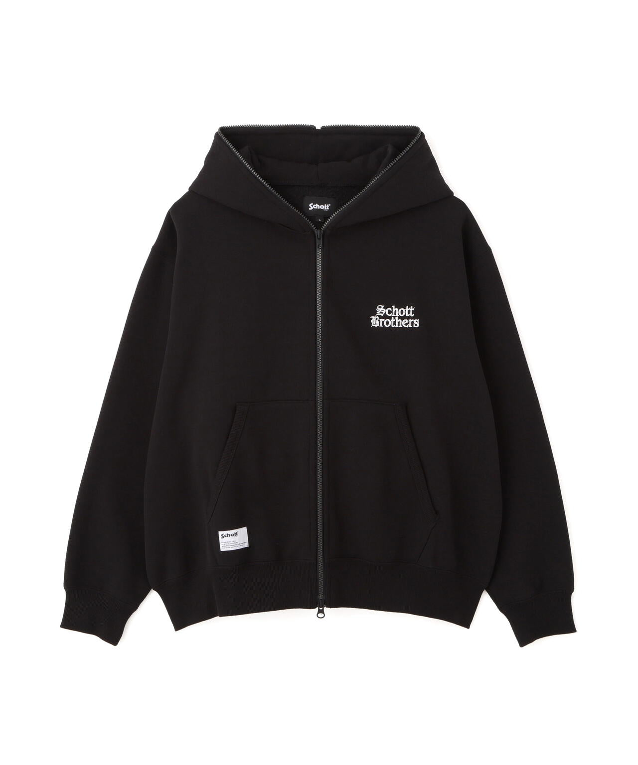 B.S. ZIP HOODED SWEAT/ブラックシープ フルジップ スウェット