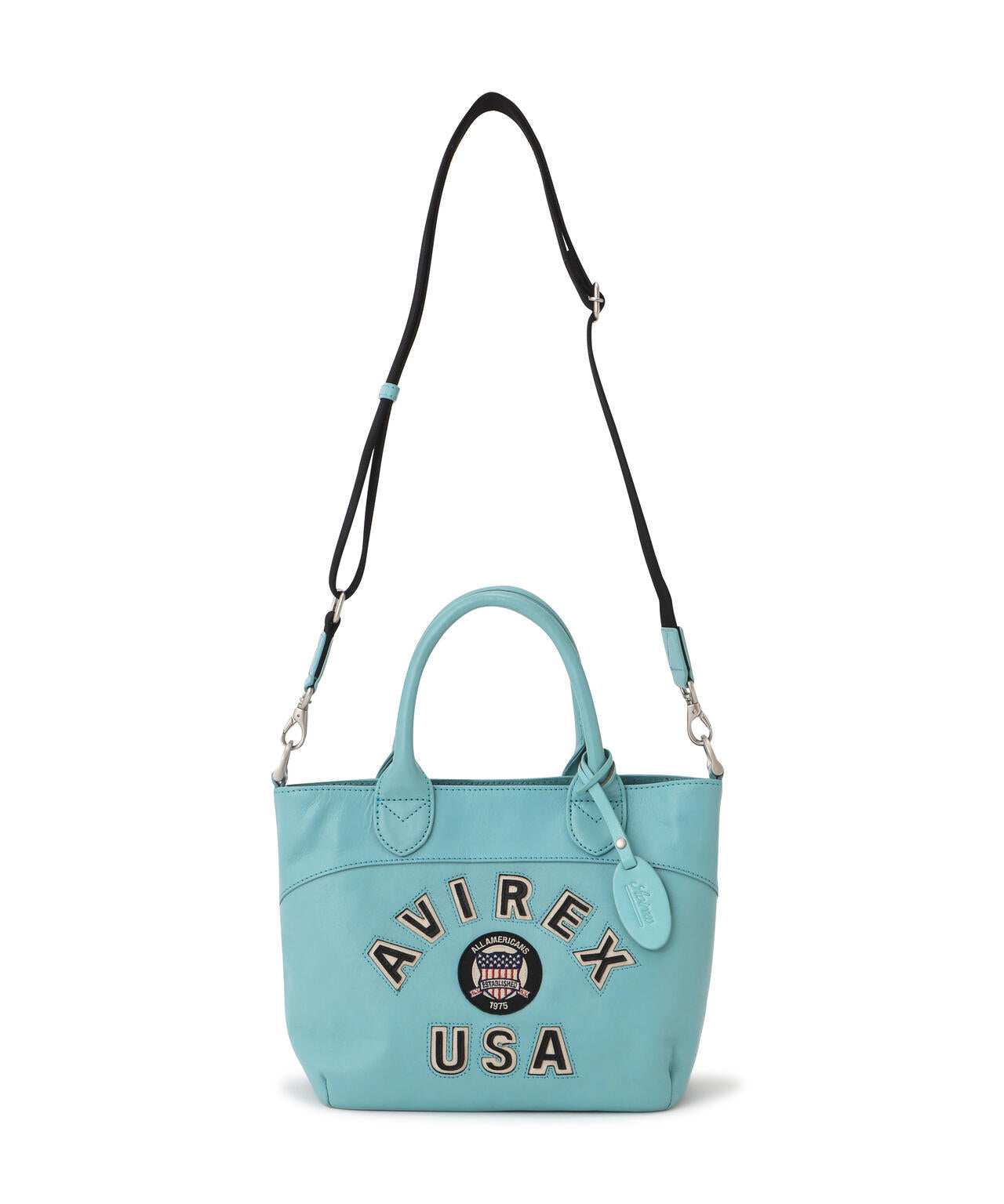 バーシティー レザー ミニ トートバッグ/VARSITY LEATHER MINI TOTE