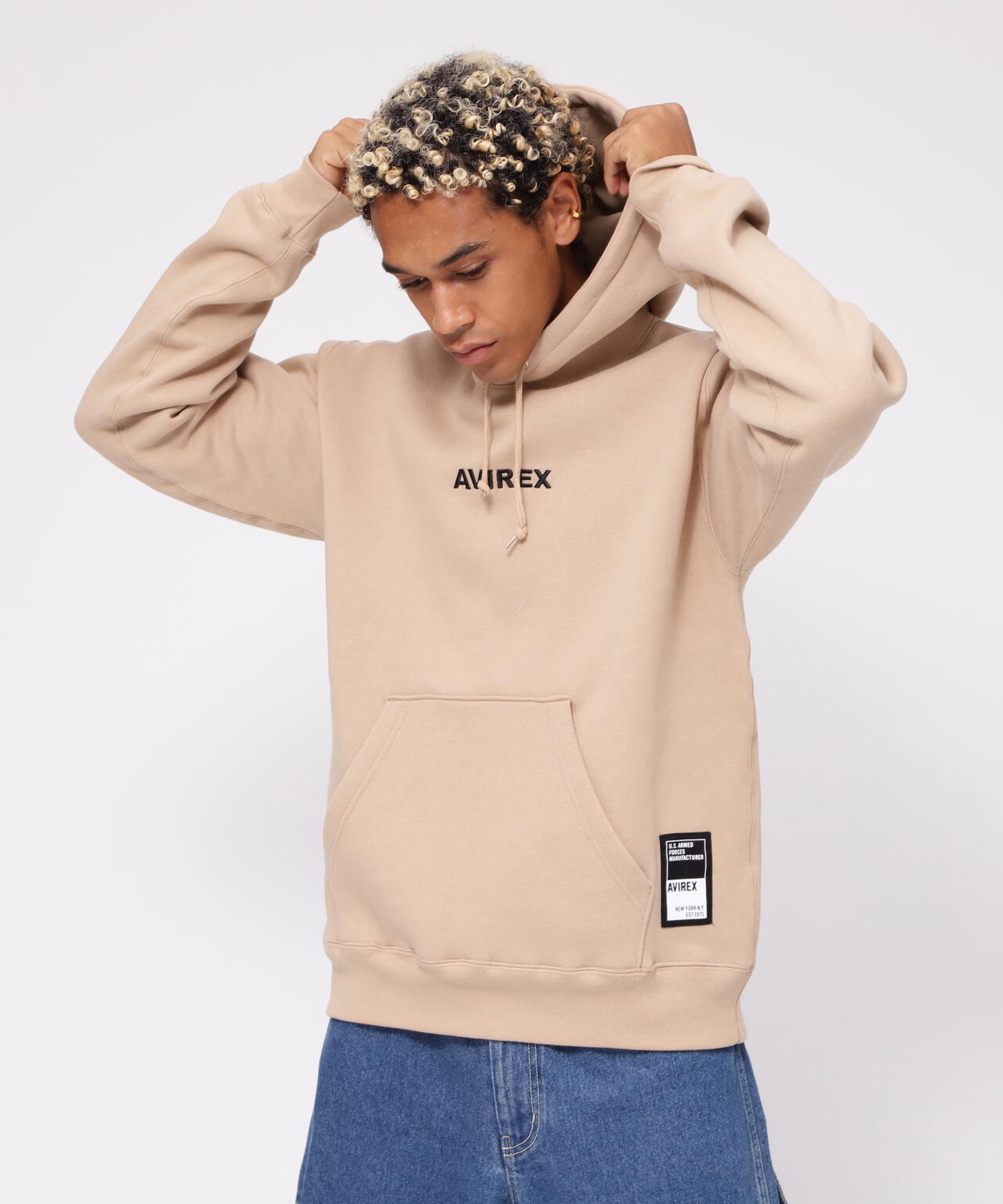 WEB&DEPOT限定》Aスター プルパーカー/ A STAR PULL PARKA | AVIREX