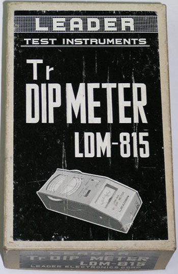 あると便利なディップ・メーター