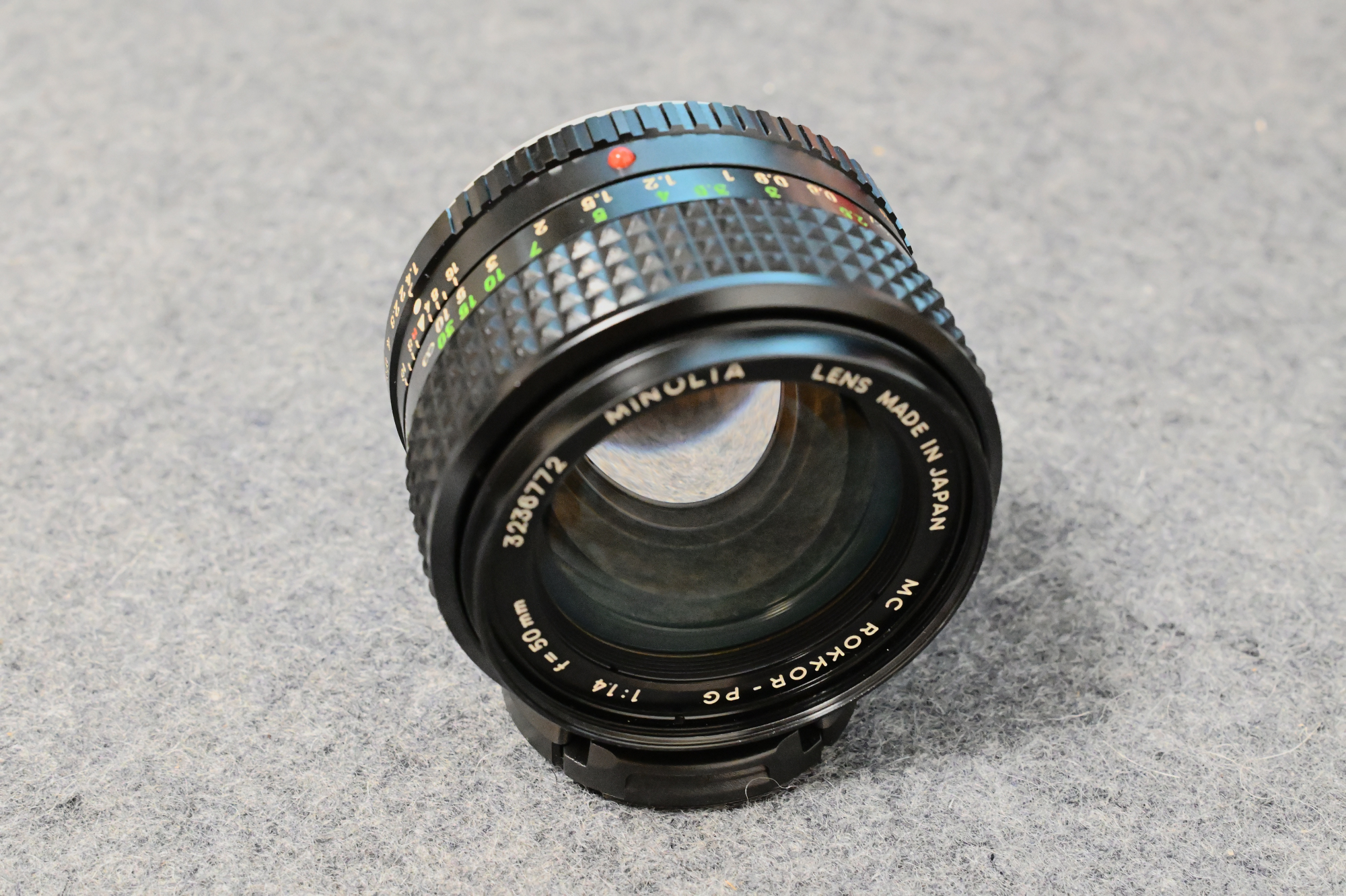 和製貴婦人】MC-ROKKOR PG 50mm F1.4 ミノルタ 532 和製貴婦人】MC