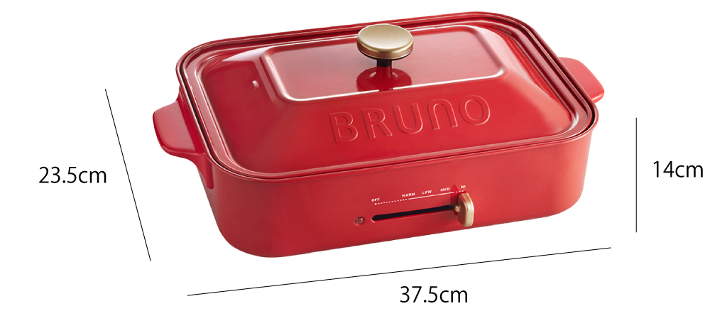 BRUNO ブルーノ コンパクトホットプレート マルチプレート セラミック