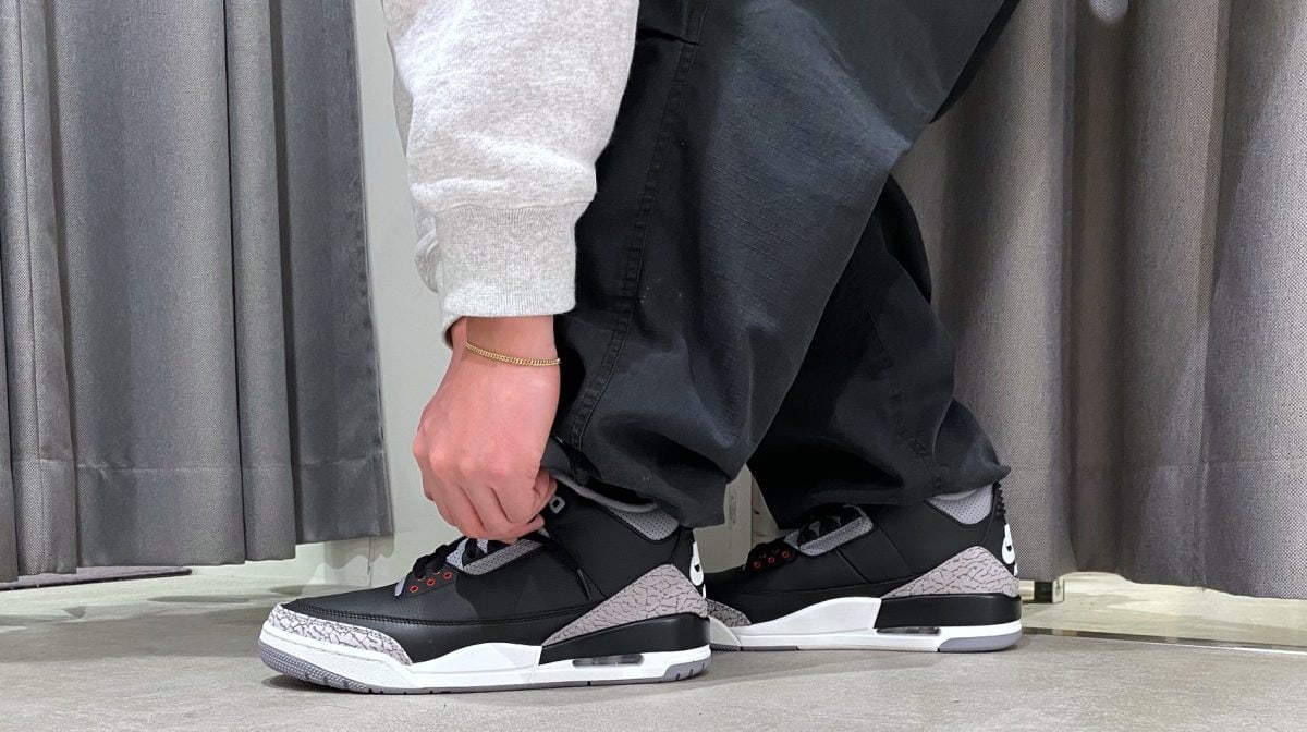 エアジョーダン3の伝説的OGカラー」6年ぶりに復刻！待望の“ブラック