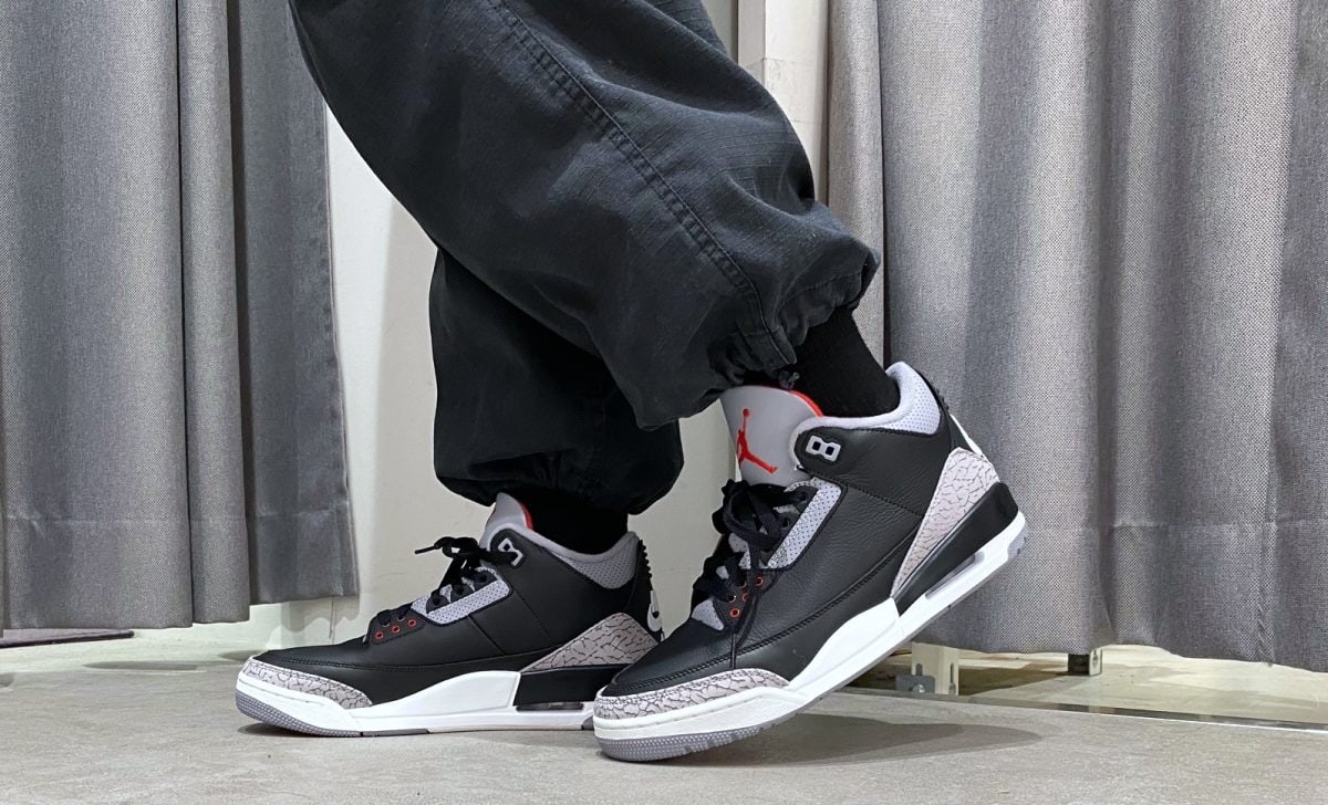 エアジョーダン3の伝説的OGカラー」6年ぶりに復刻！待望の“ブラック