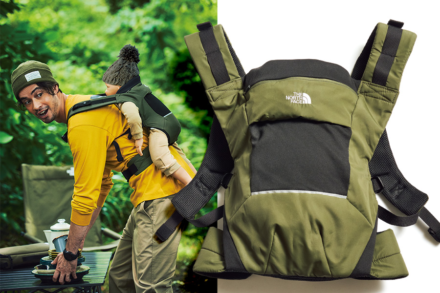 ザ・ノース・フェイスが抱っこ紐を開発！ 子どもと初めてのアウトドア