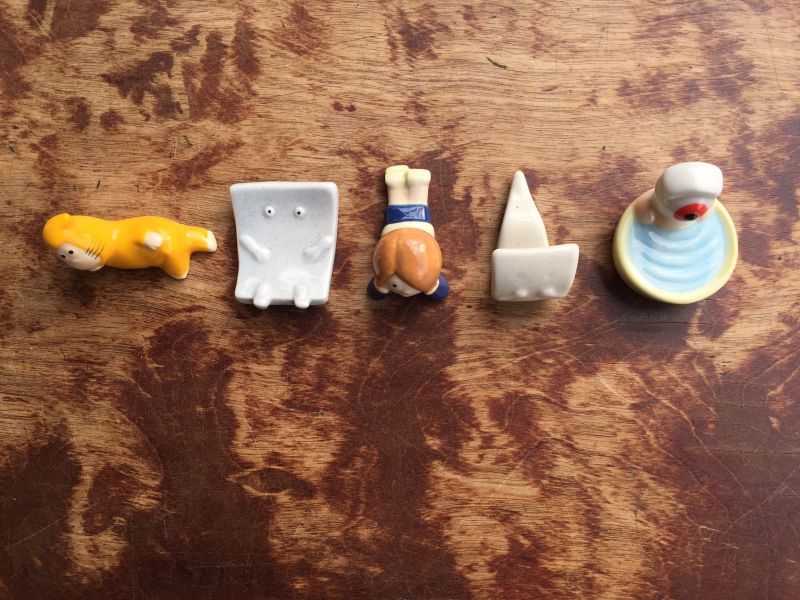 再入荷】陶器箸置きシリーズ『一反もめん』 - もののけ本舗