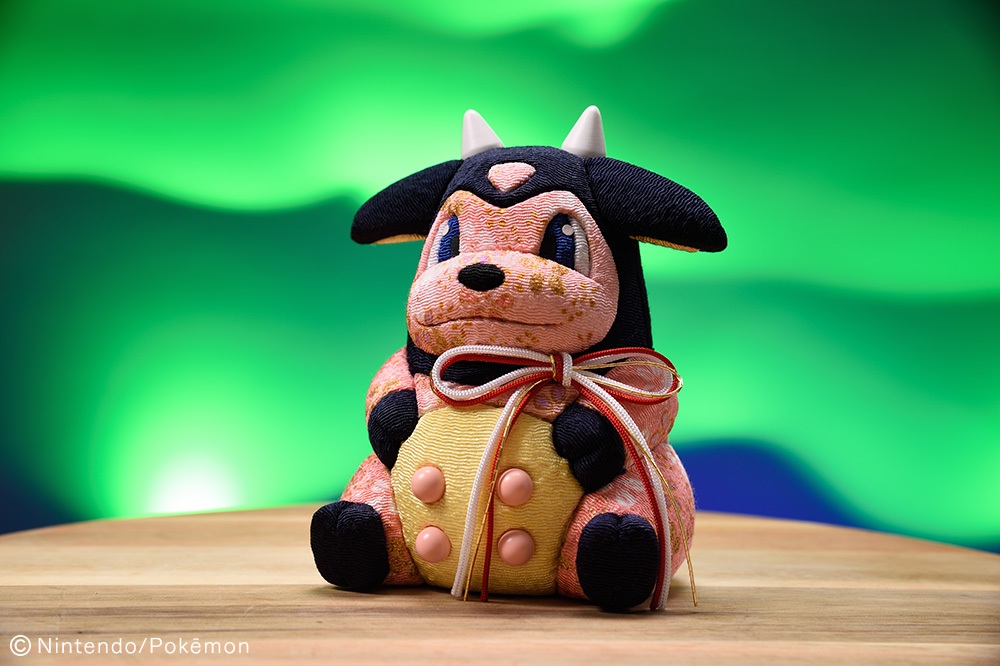 ポケモンの江戸木目込み人形」 第2弾はミルタンク！ | ものしょく