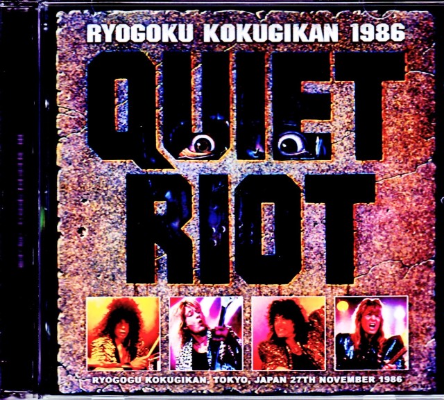 Quiet Riot クワイエット・ライオット/Tokyo,Japan 1986
