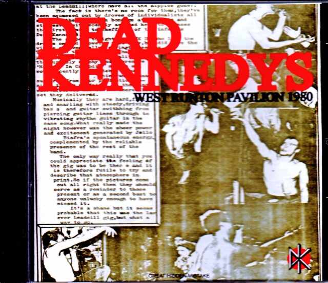 Dead Kennedys デッド・ケネディーズ/UK 1980