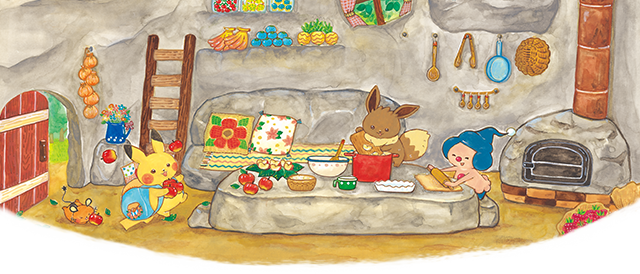 モンポケえほんシリーズ＞ピカチュウとはじめてのともだち