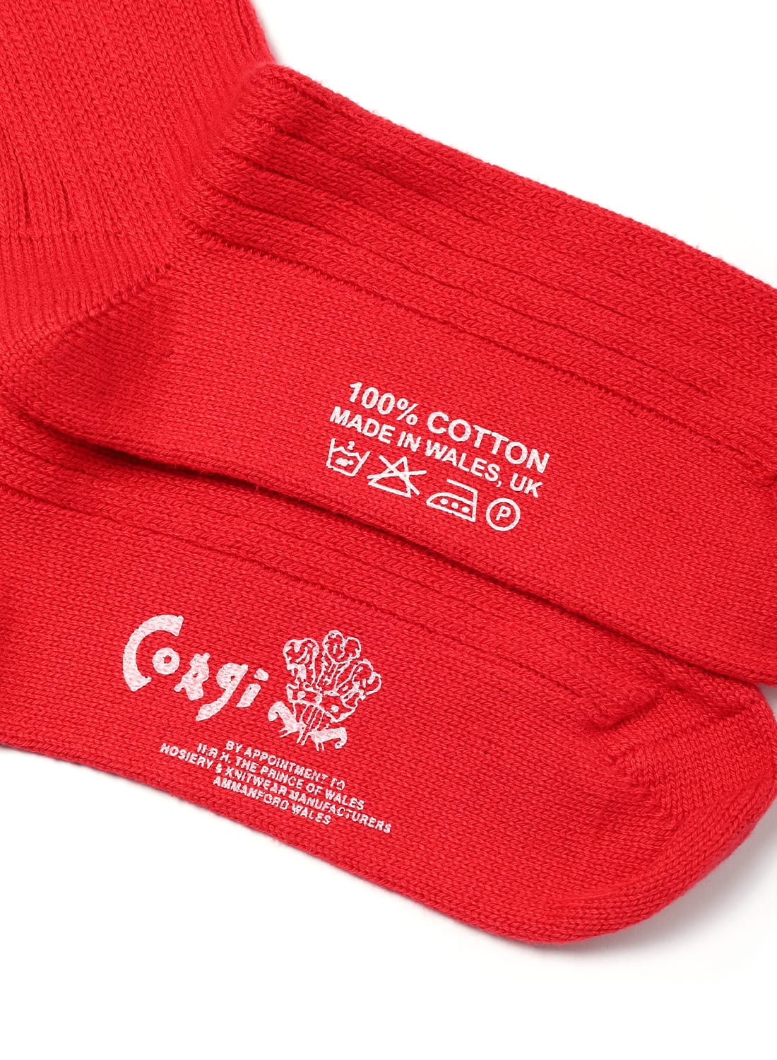 未使用corgi コーギ ソックス 25～28㎝（10 1/2） 4足 未使用corgi