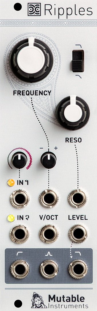 Mutable instruments Ripples (2020) - Eurorack Module on ModularGrid