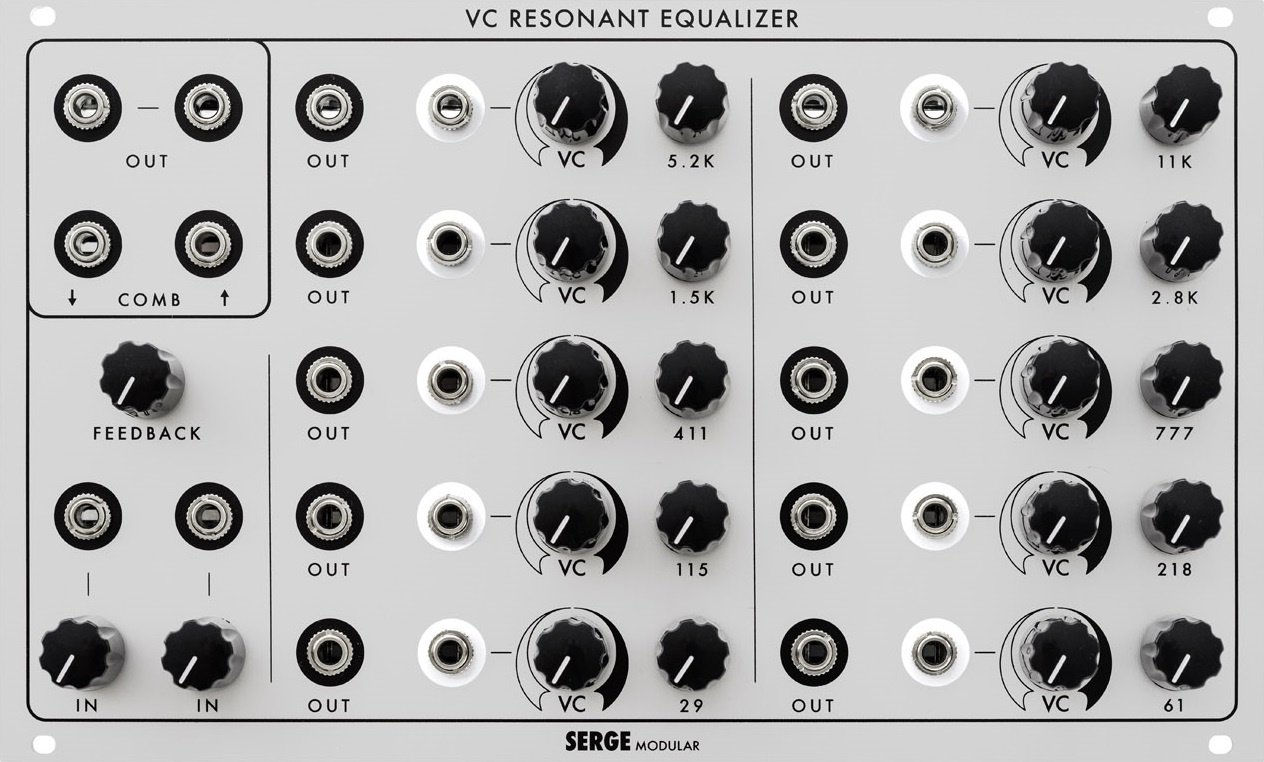 Random*Source Serge VC Resonant Equalizer (VCResEQ) - Eurorack