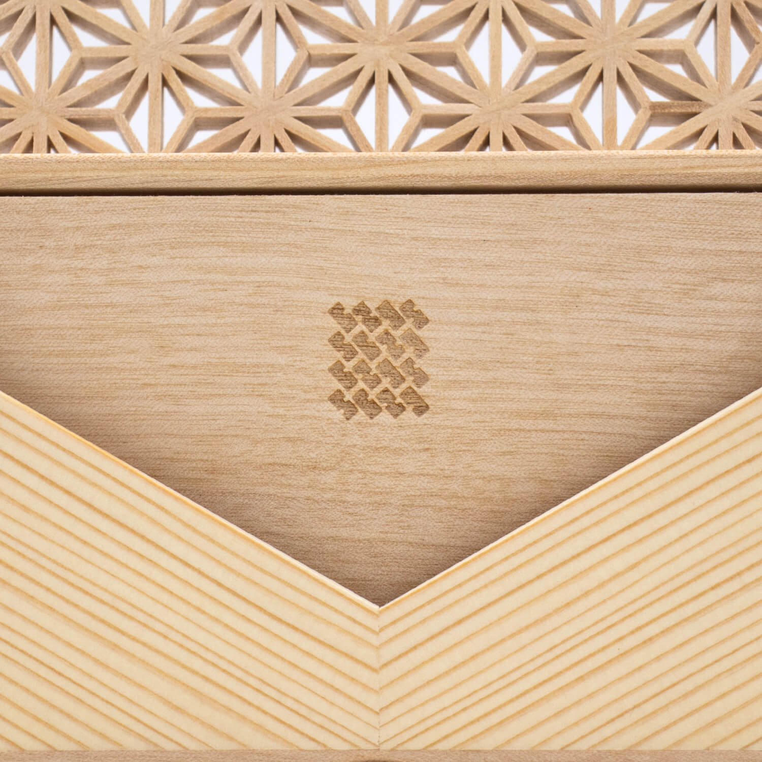 Enishi 組子細工のカードケース 木製 横型名刺入れ 名刺入れ 名刺