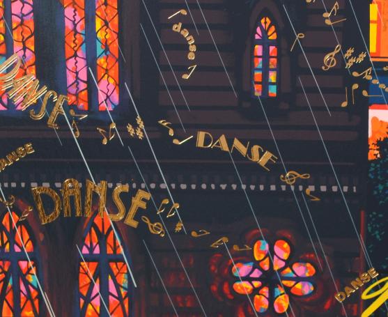 ヒロヤマガタ DANCE DANCE DANCE ダンス リトグラフ ヒロ・ヤマガタ