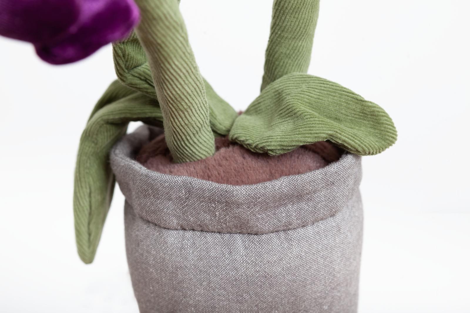 Jellycat Amuseable Purple Orchid Plant / Flower (tagged) – Ms