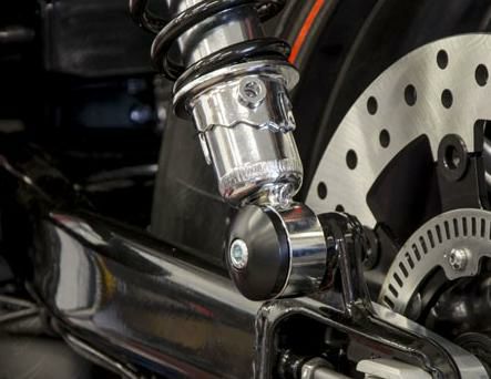 Free Spirits サスペンション 固定ボルト 4本セット ブラック | バイク