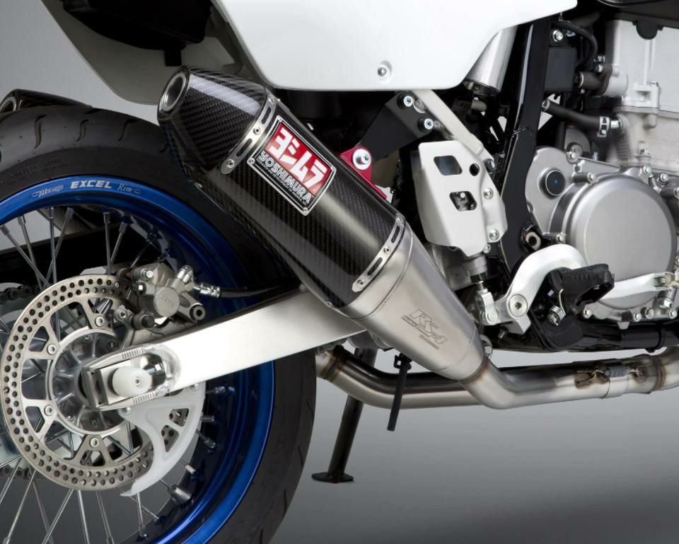 ヨシムラUSA RS-4 ステンレス 2本出し フルエキゾーストマフラー