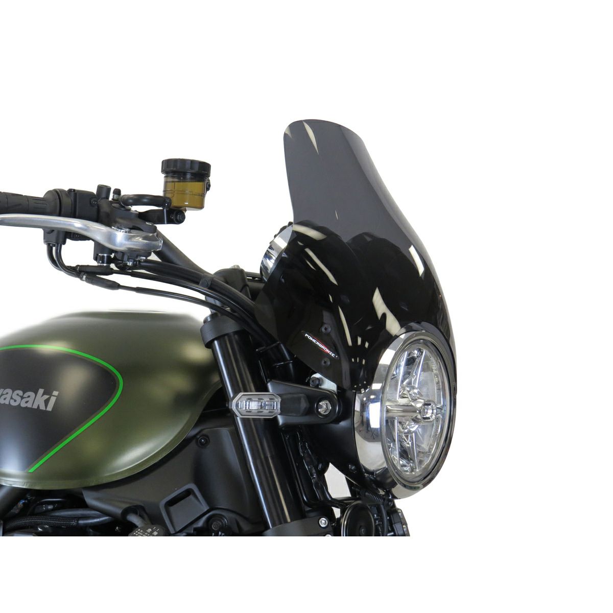 Kawasaki Z900RS ヘッドライトスクリーン(290mm) ダークティント