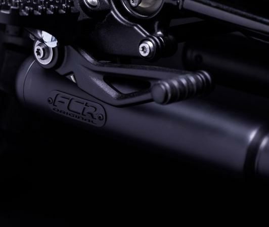 BMW RnineT フルエキゾースト マフラー ブラック FCRオリジナル