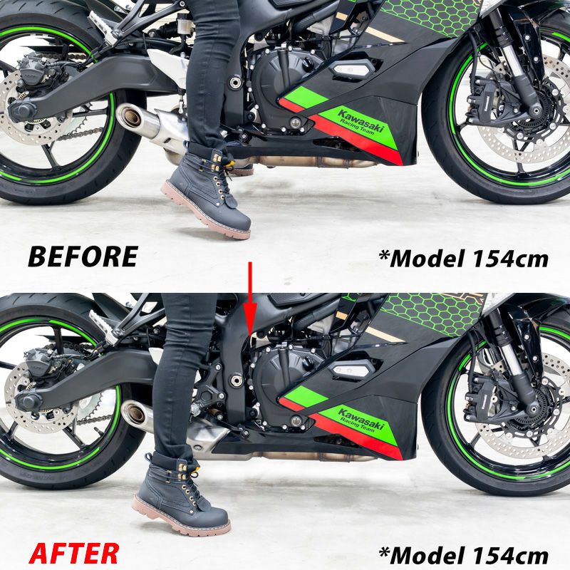 カワサキ ニンジャ ZX-25R ローダウンリンクプレート/ショート