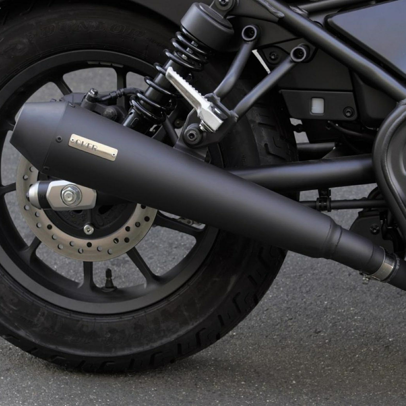 レブル250 17- SSメガホンマフラー S／O オーヴァーレーシング