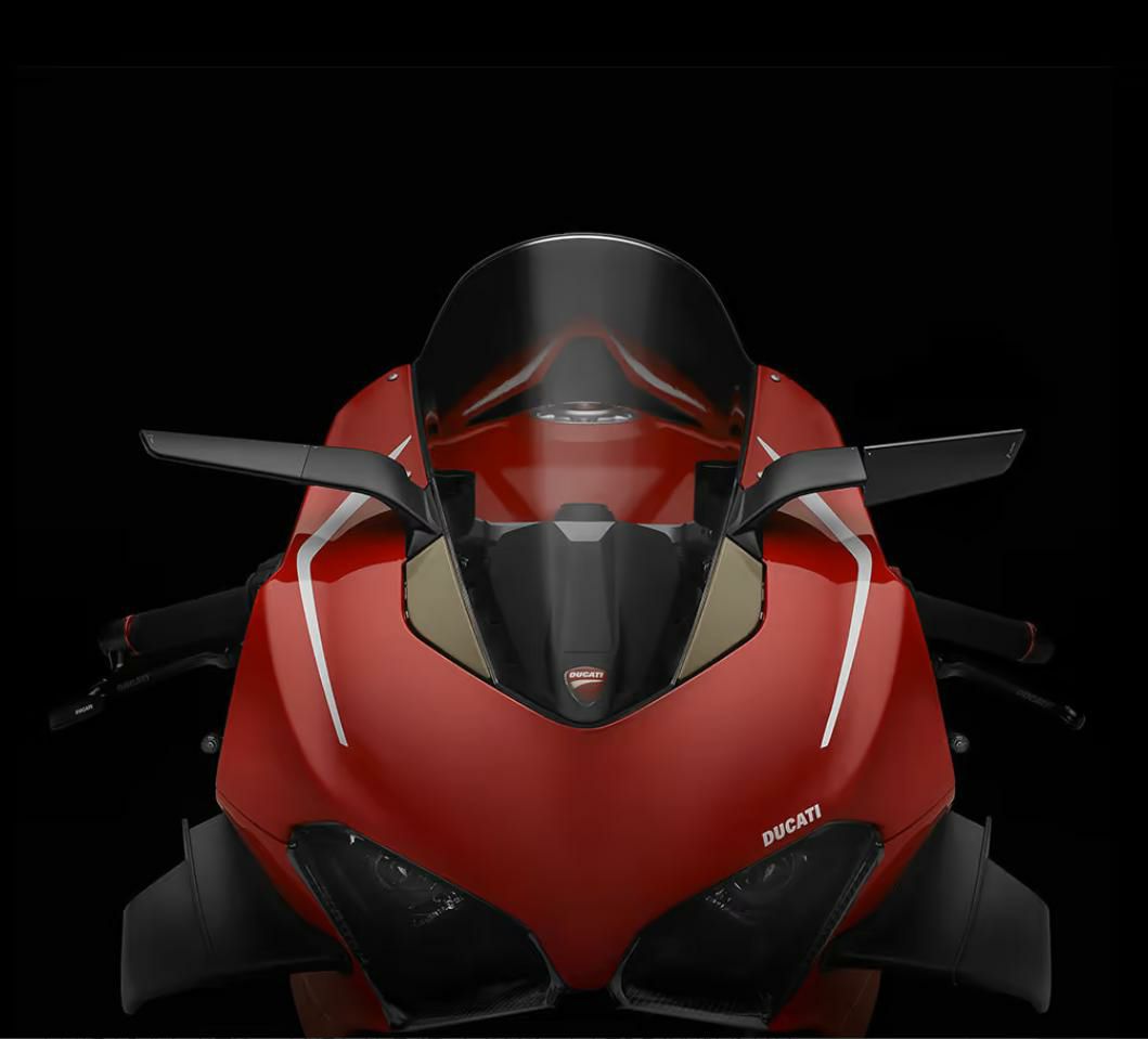 DUCATI Panigale V4/V2 専用ミラー 「STEALTH / ステルス」 リゾマ
