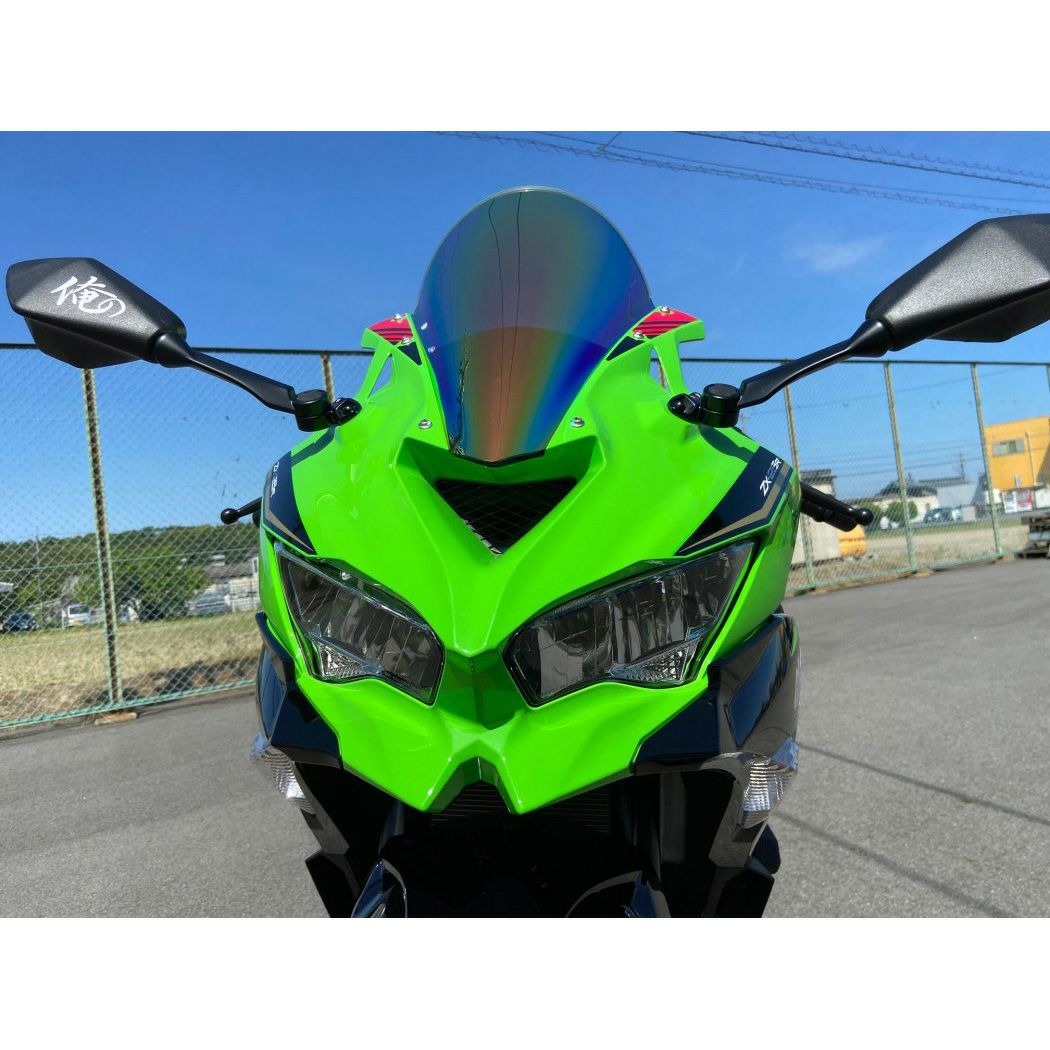 カワサキ ニンジャ ZX-25R スクリーン(ミラー) ACRY Point | バイク