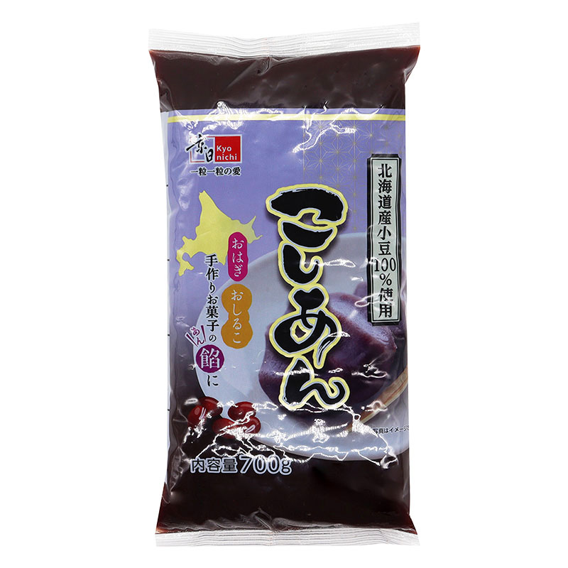 TTCフーズ 京日 こしあん北海道産小豆100%使用 700g ｜ ミスター